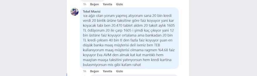 Sosyal Medya Hesabımızda Müşterimizin Paylaştığı Şok Etkisi Yaratan Yorum !